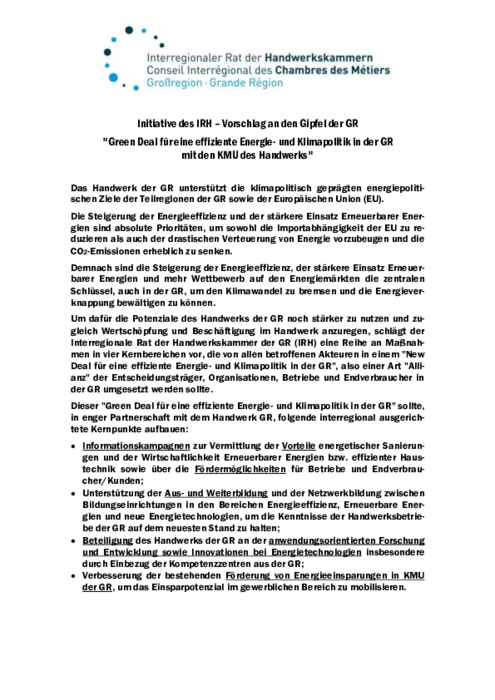 Energie und Klimapolitik KMU